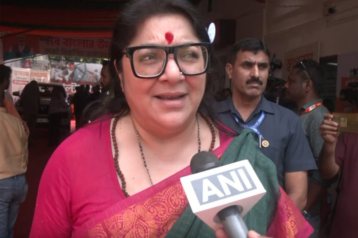 "BJP tsunami sweeping through North Bengal": Locket Chatterjee amid ongoing assembly polls