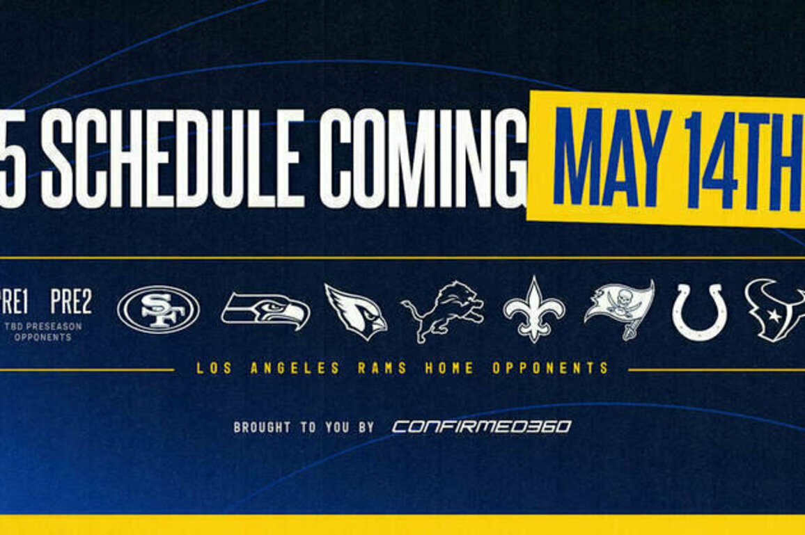 Official: Rams schedule coming May 14