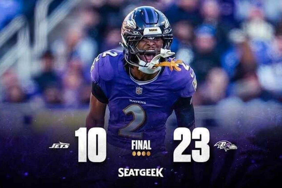 Game Recap: Ravens Take Down Jets for Fifth Straight Win
