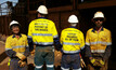 High-visibility site shirts promote safety