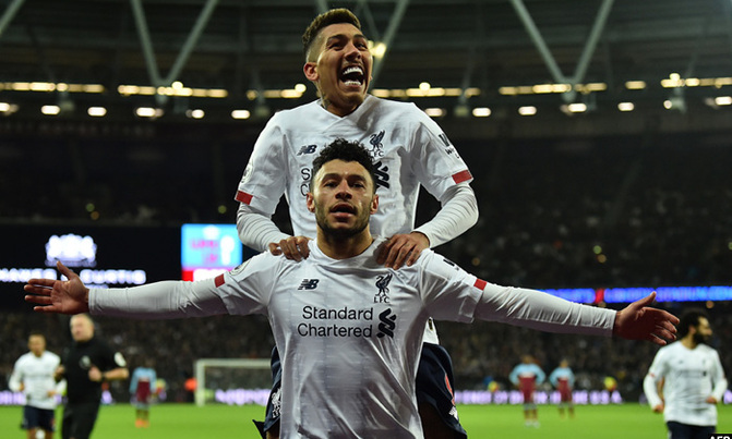 Liverpool sink West Ham to go 19 points clear Liverpool sink West Ham to go 19 points clear