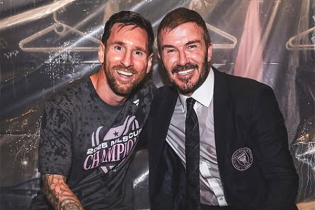 "Could not be prouder": David Beckham gives shout out to Lionel Messi