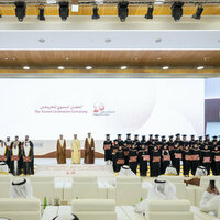 Hazza bin Zayed attends graduation ceremony of 45th cohort of United Arab Emirates University