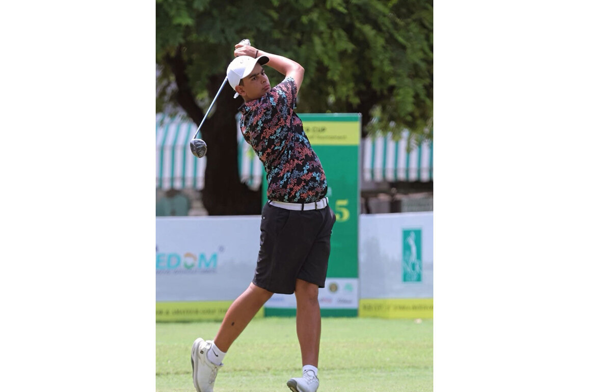 IGU Southern India Junior Boys Golf Championship: Vihaan vaults to top, opens up three-shot lead over Bainsla