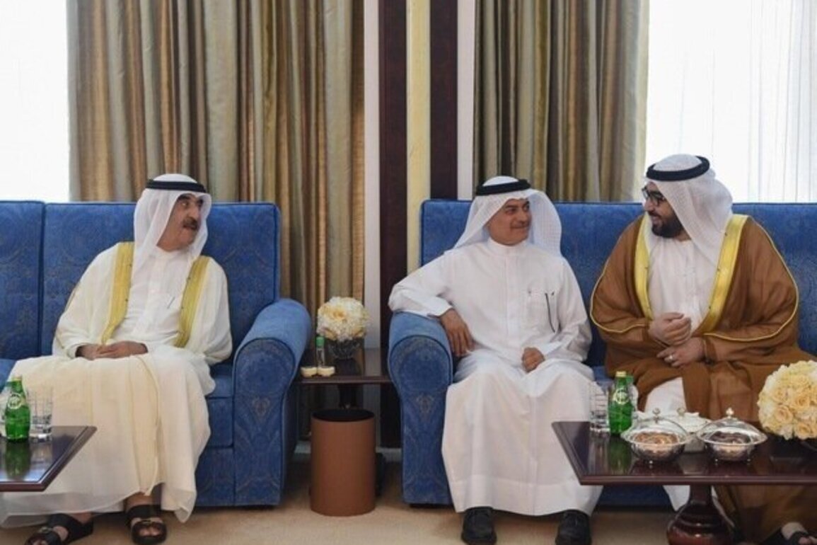 Umm Al Qaiwain Ruler receives Eid Al-Adha well-wishers