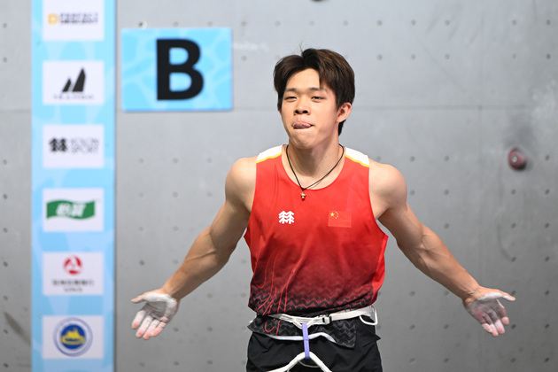 #(SP)CHINA-SUZHOU-CLIMBING-WORLD SERIES WUJIANG-MEN'S SPEED FINAL (CN)