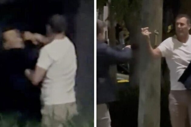 AFL news 2025- Wayne Carey filmed in confrontation outside Melbourne pub, video