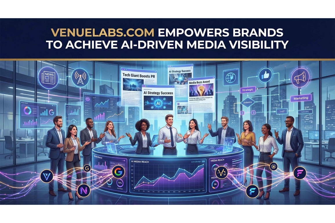 Venuelabs.com Empowers Brands to Achieve AI-Driven Media Visibility Through Strategic PR Campaigns
