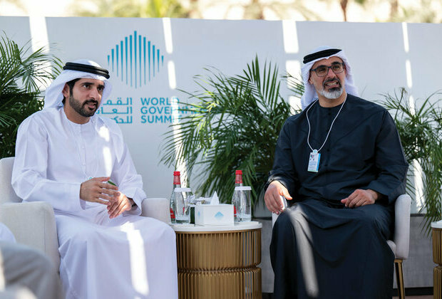 Khaled bin Mohamed bin Zayed, Hamdan bin Mohammed bin Rashid attend World Governments Summit 2025