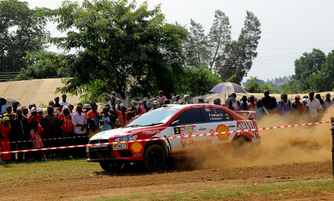 Ssebuguzi draws first blood in Kabalega rally Ssebuguzi draws first blood in Kabalega rally