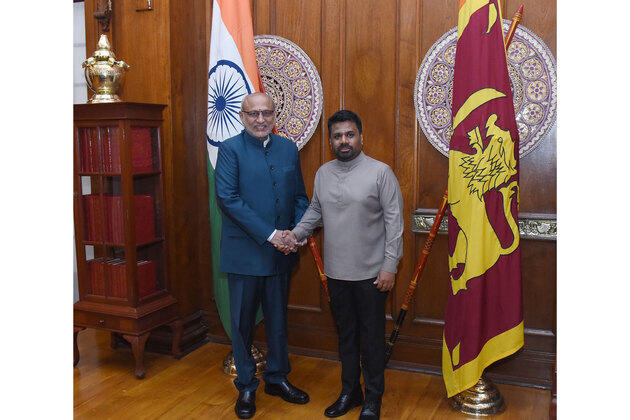 Vice President CP Radhakrishnan meets Sri Lankan President Dissanayake