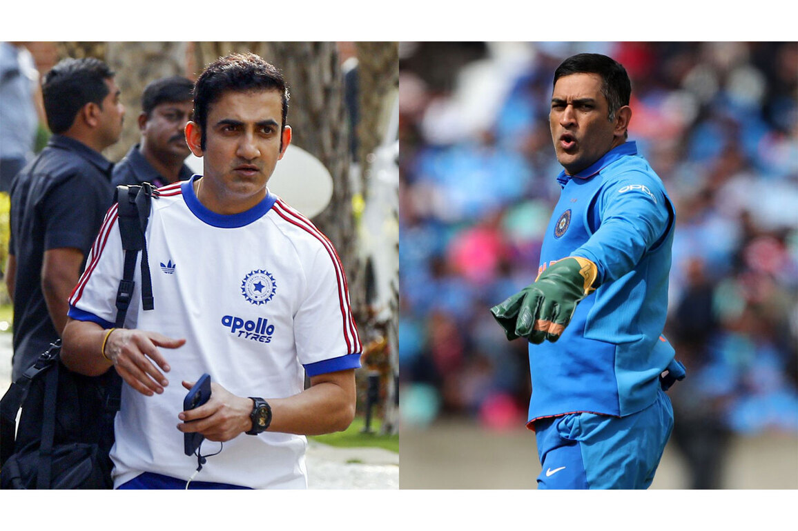 "Due to expectations, even if you want to laugh, you can't": Gambhir reacts to Dhoni's congratulatory post after team India win