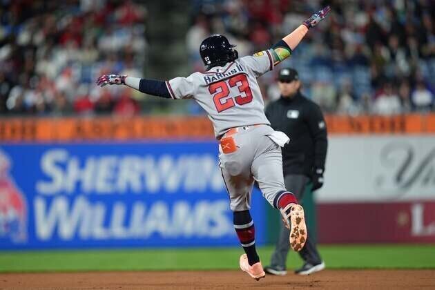 Michael Harris II delivers for Braves, who sweep series from Phillies
