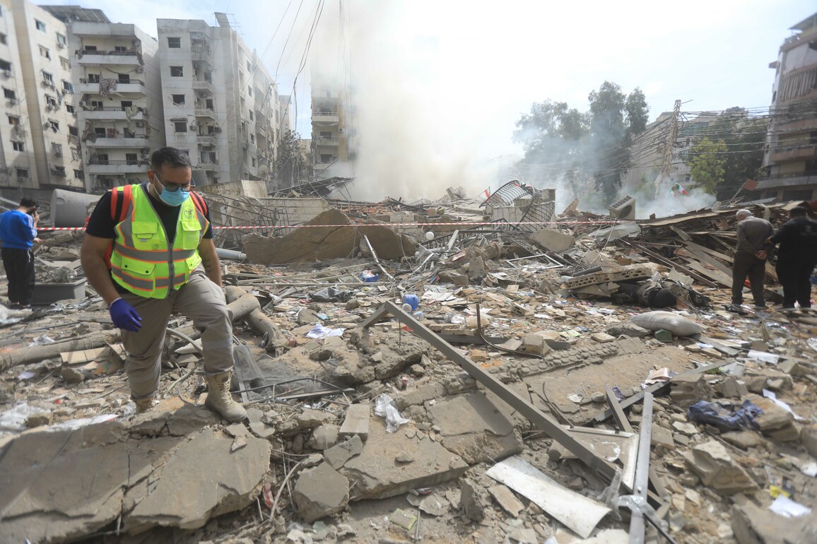 LEBANON-BEIRUT-ISRAEL-AIRSTRIKES