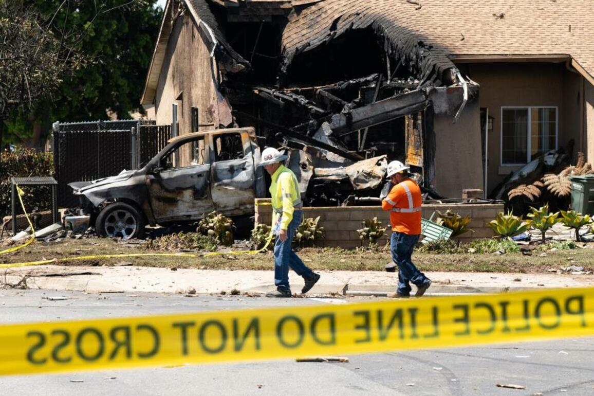 6 aboard jet that slammed into San Diego neighborhood presumed dead