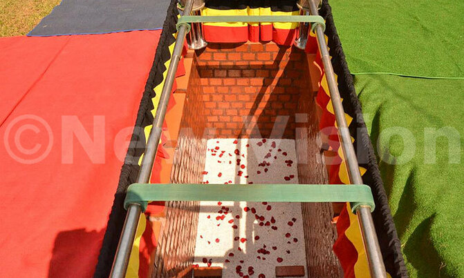 Nkoyoyo's grave built according to his wish Nkoyoyo's grave built according to his wish
