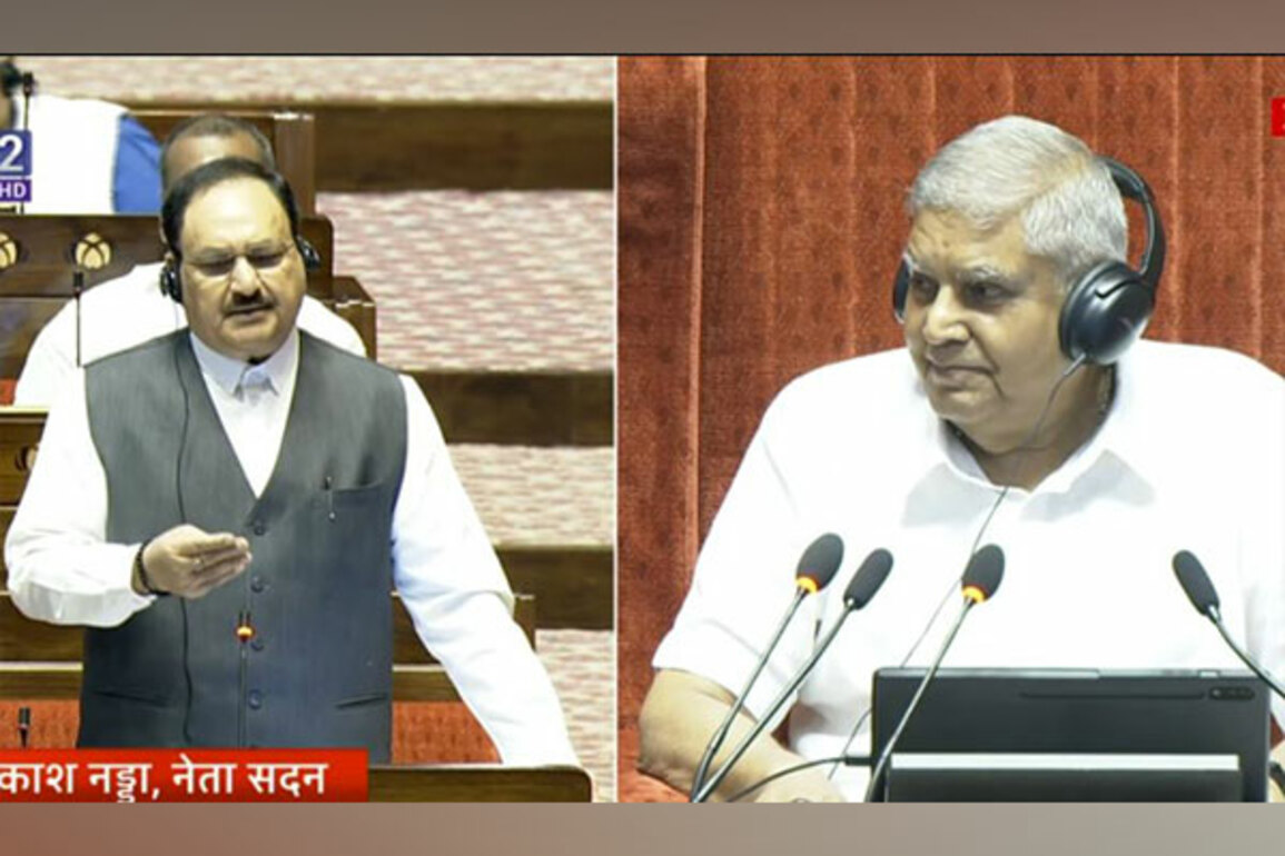 Rajya Sabha: JP Nadda says Govt ready for full-fledged discussion on Op Sindoor