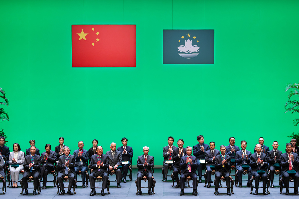 CHINA-MACAO-OUTSTANDING INDIVIDUALS AND ENTITIES-AWARD CEREMONY (CN)