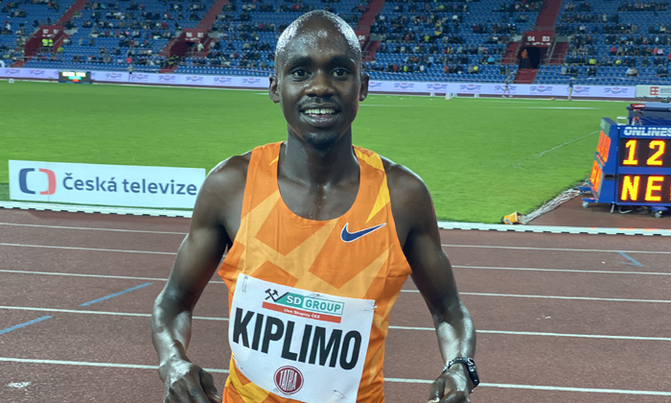 Kiplimo wins 5,000m at the Ostrava Golden Spike Championship Kiplimo wins 5,000m at the Ostrava Golden Spike Championship