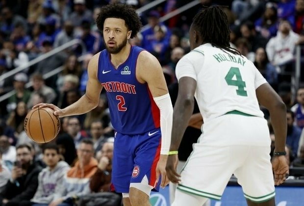 NBA roundup: Pistons pound Celtics for 8th straight win