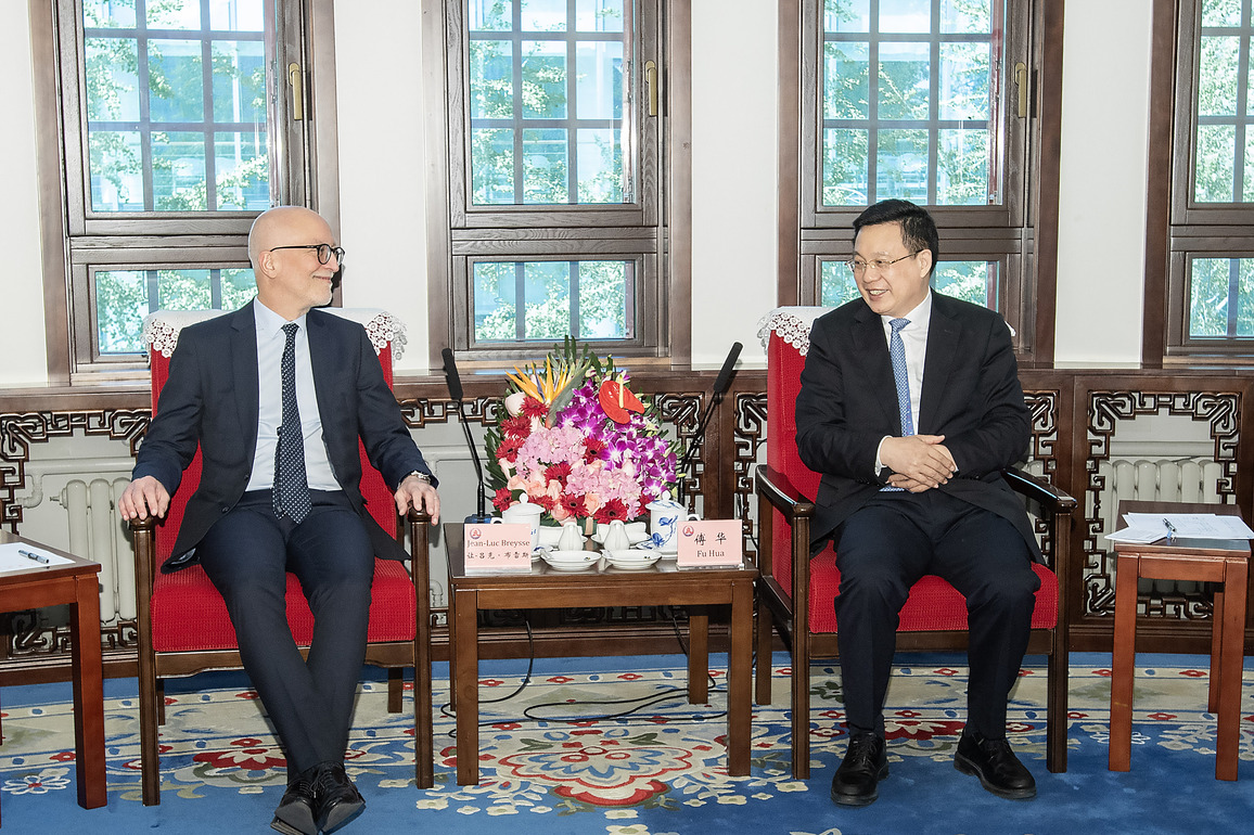 CHINA-BEIJING-XINHUA-FU HUA-FIGARO GROUP-MEETING (CN)