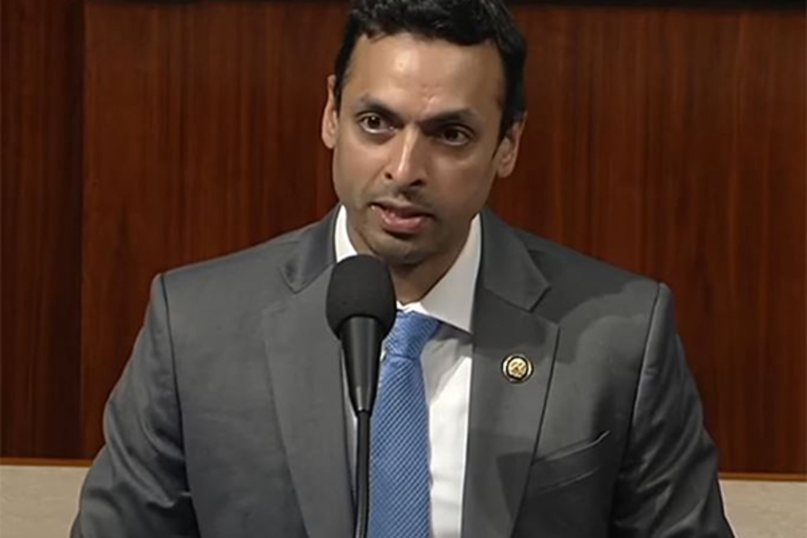 "Hate has no place in our communities": US Congressman Subramanyam condemns attacks on Hindu temples in US
