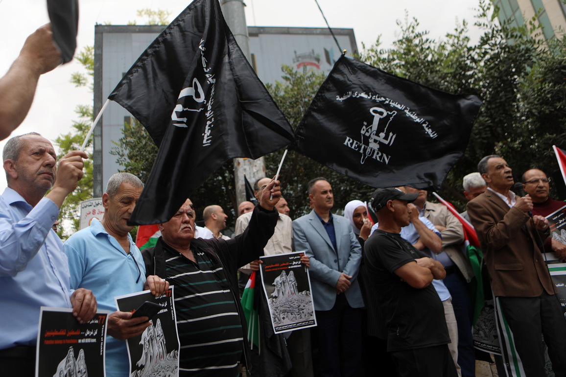 MIDEAST-HEBRON-NAKBA-COMMEMORATION