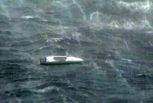 Lithuanian rower plucked from path of tropical cyclone off Australia