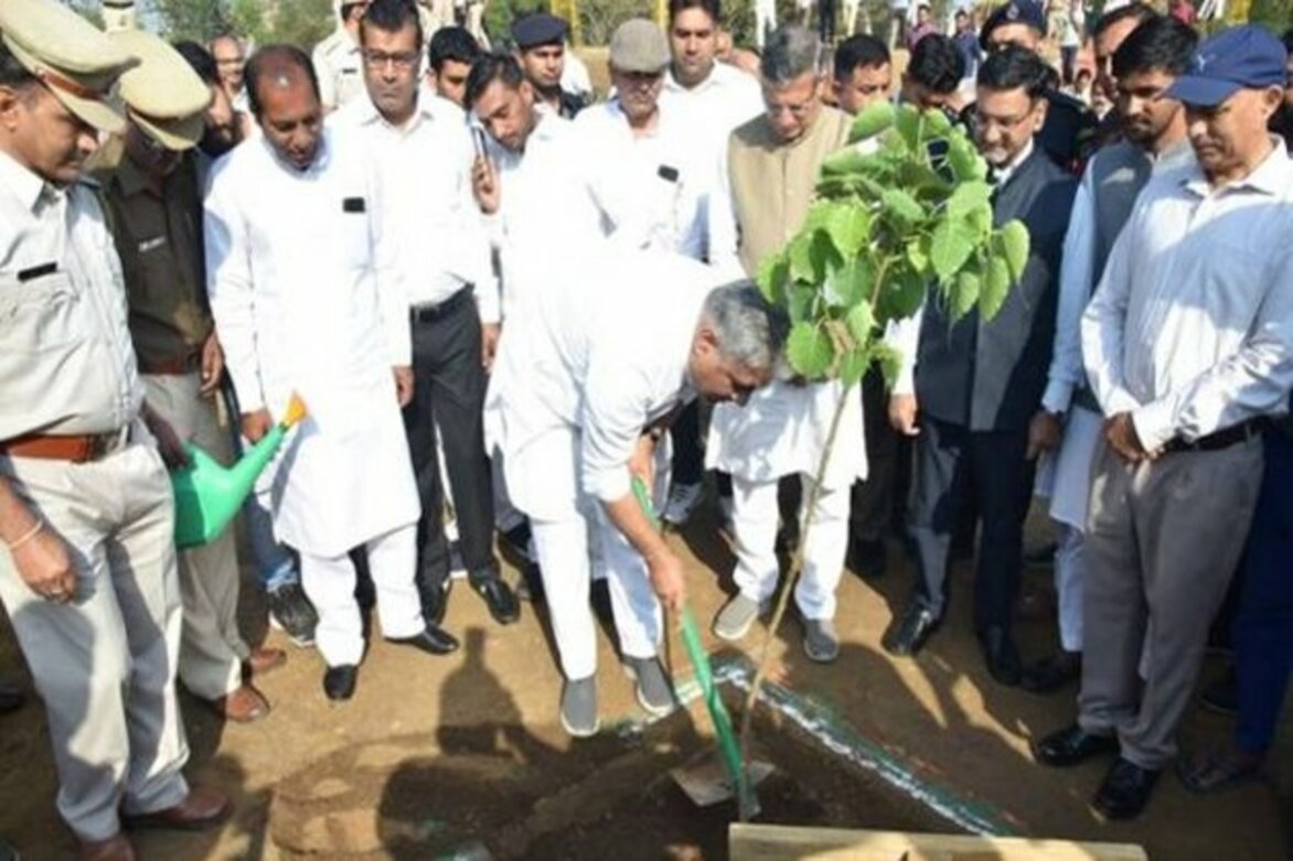 Union Minister Bhupender Yadav launches Aravalli Green Wall Project