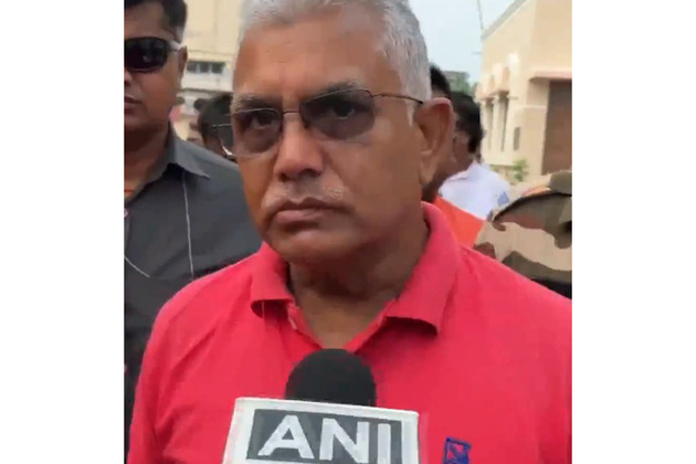 Dilip Ghosh jibes at Abhishek Banerjee's participation in INDIA bloc meeting, says "his party not with him, who will stay?"