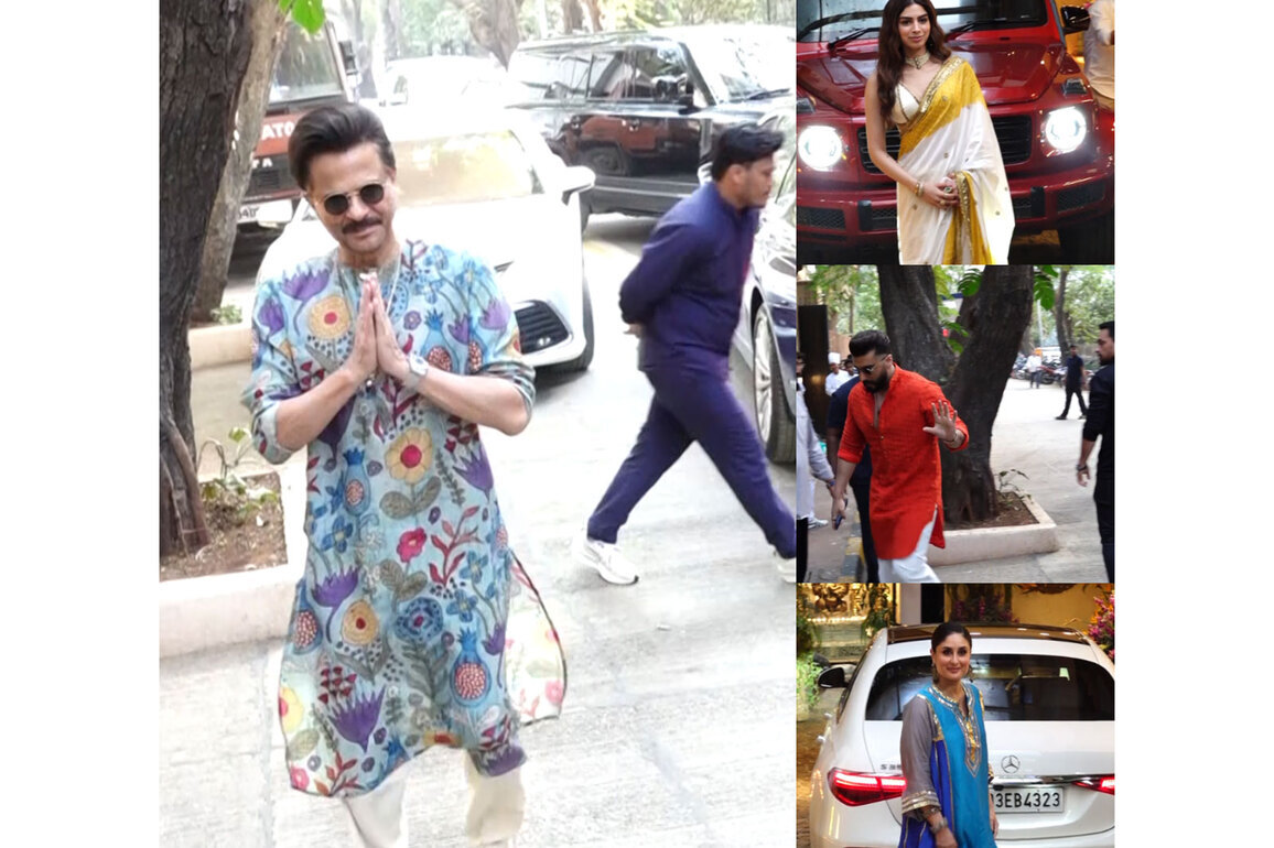Anil Kapoor to Bebo: B-town turns up in style as Sonam Kapoor hosts baby shower