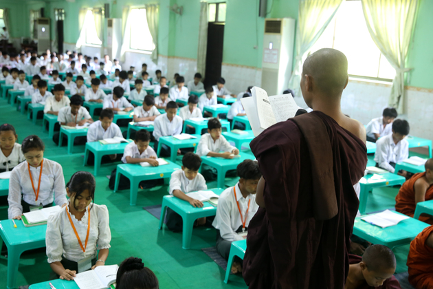 MYANMAR-YANGON-EDUCATION-MEDITATION COURSE