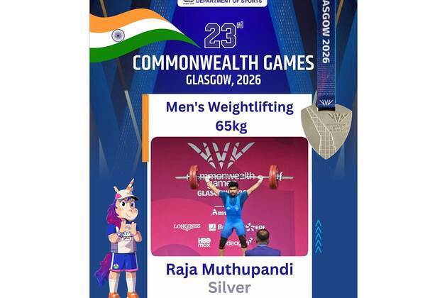 CWG 2026: Raja Muthupandi wins weightlifting silver as India's medal rush continues in Glasgow