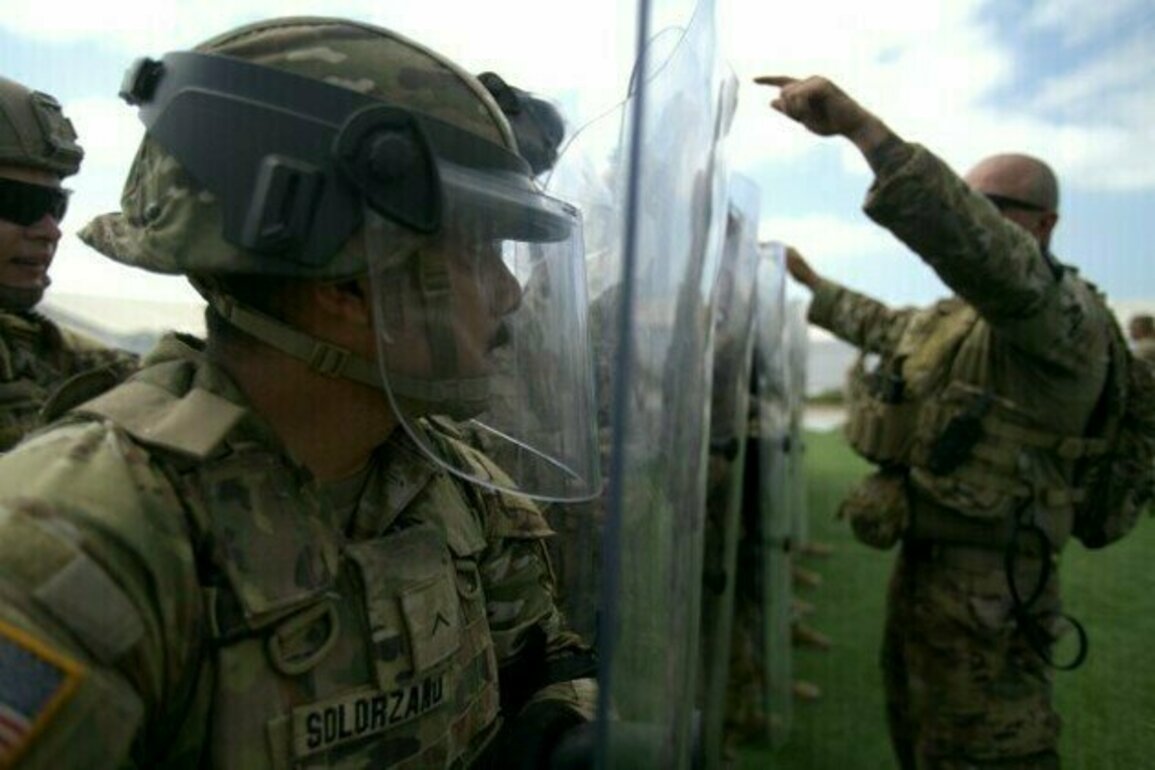California Army Guard Cavalry Unit Takes on Federal Protection Mission