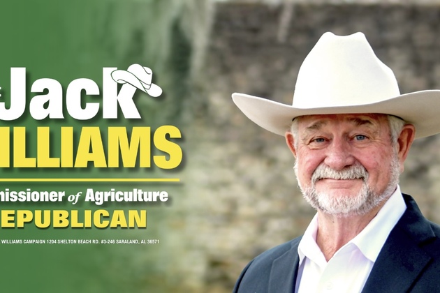 Sen. Jack Williams announces campaign for Alabama Commissioner of Agriculture and Industries