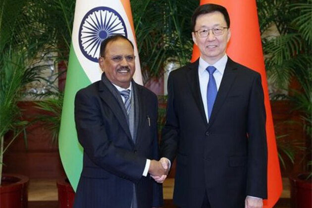 NSA Doval meets China's Vice President Han Zheng in Beijing