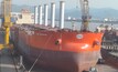 Sea Zhoushan, navio da Vale equipado com velas rotativas/Divulgação