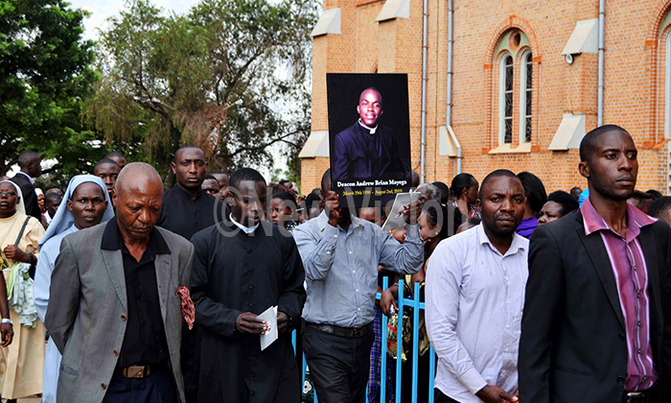 Deacon Mayega died of cancer, says Archbishop Lwanga Deacon Mayega died of cancer, says Archbishop Lwanga