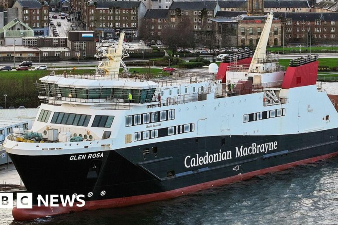 Ferguson shipyard confirms new delay for CalMac ferry Glen Rosa