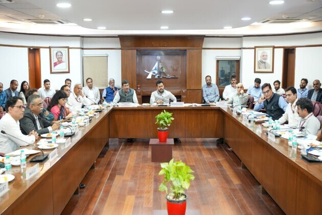 Union Civil Aviation Minister Ram Mohan Naidu reviews India's preparedness for SAF and CORSIA implementation