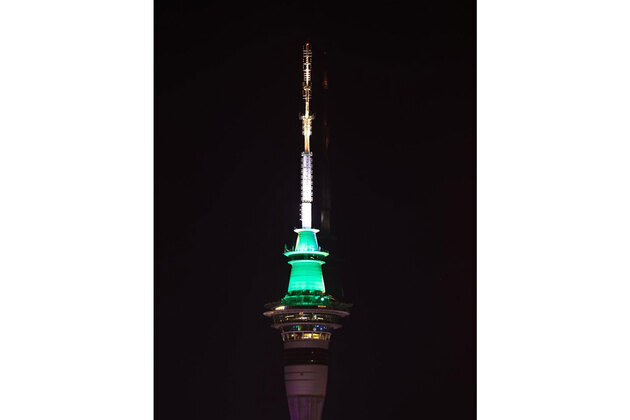 New Zealand: Iconic Sky Tower sports Indian tricolour as PM Modi begins visit