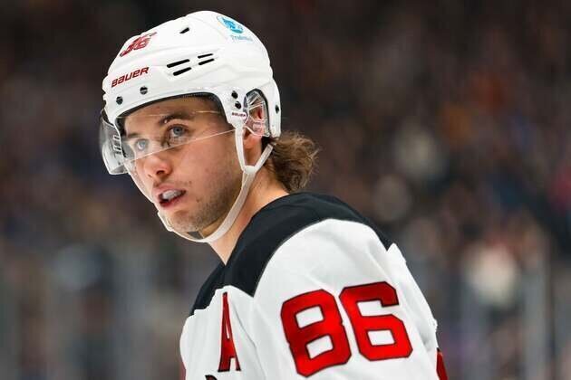 Devils C Jack Hughes being evaluated for lower-body injury