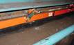 Conveyor skirting stops spillage