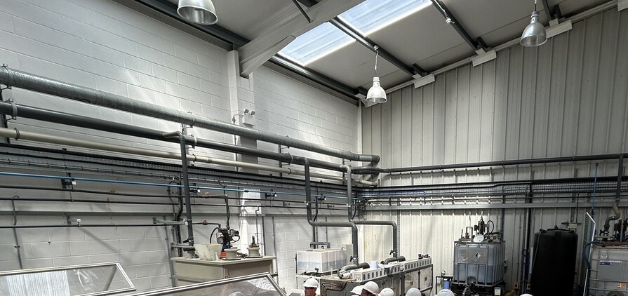 UK government visit to Ionic Technologies’ demonstration plant in Belfast