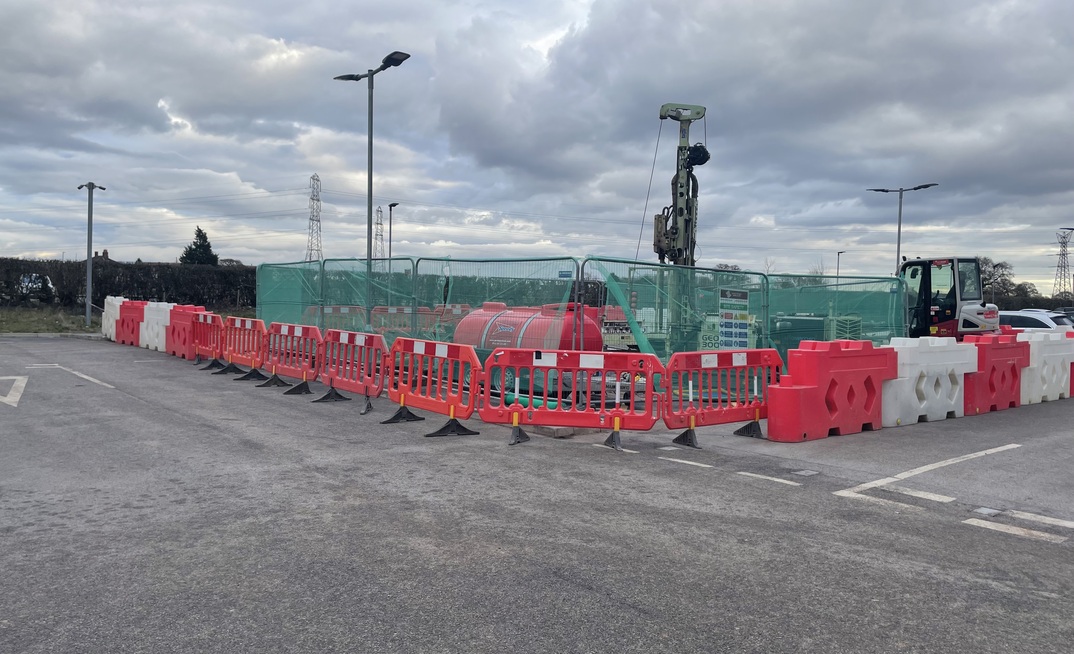 RSK Group company Structural Soils employed cable percussive and rotary cored drilling techniques during site investigation on a project in Crewe