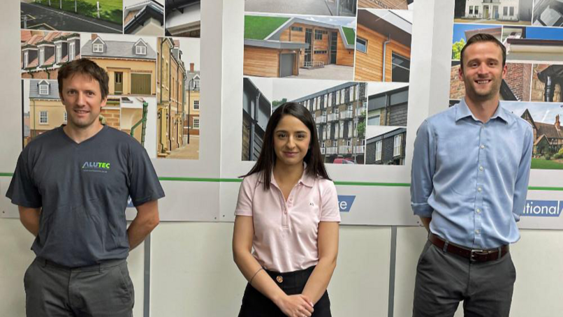 (From L to R): Andrew Mackenzie, Aamirah Nawaz, Alex Wilson.