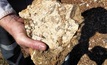  Pegmatite uncovered during roadworks near Pine Creek