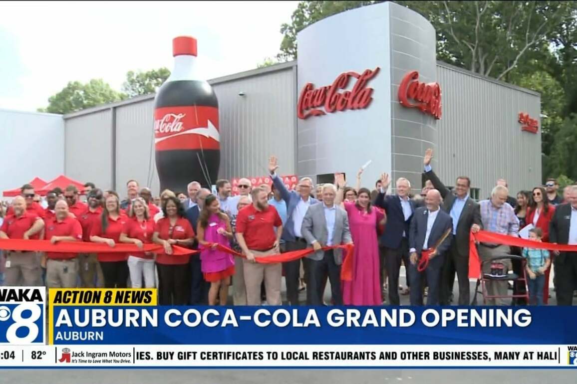 Coca-Cola UNITED opens new sales center in Auburn - WAKA 8