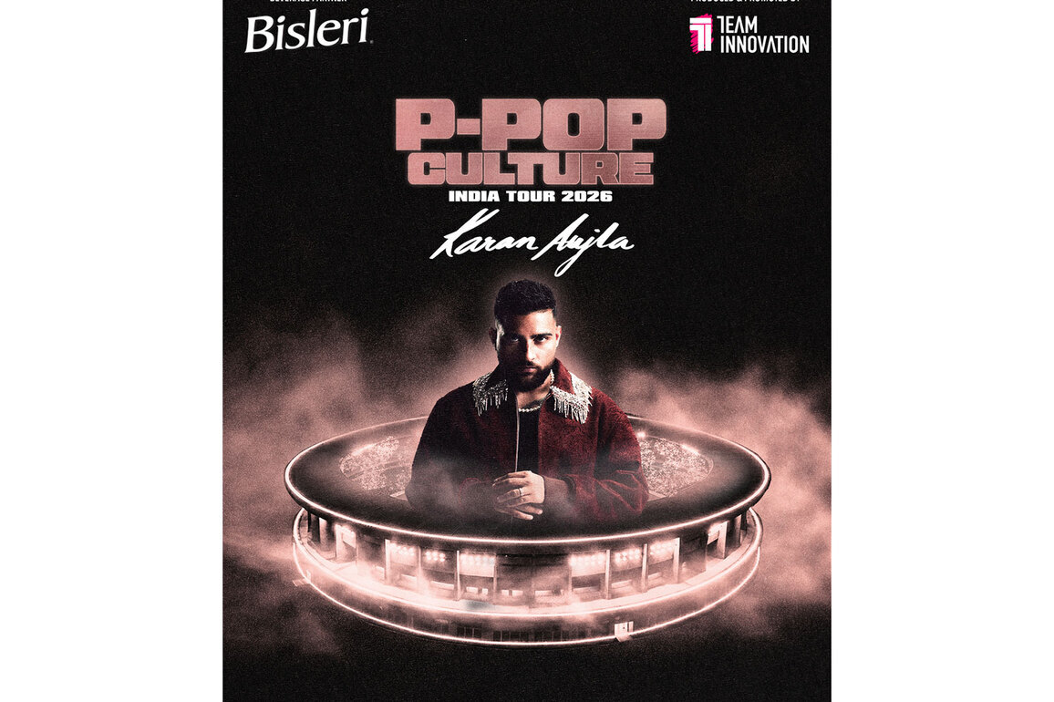 Bisleri International Partners with Karan Aujla's P-Pop Culture India Tour 2026 as Official Beverage Partner