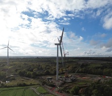 And then there were two: England gets its second onshore wind turbine in the last 12 months